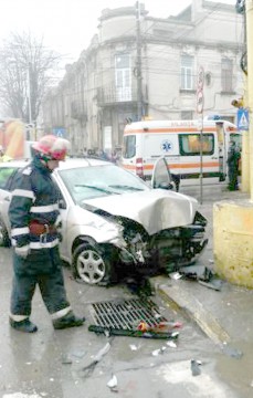 Accident rutier pe Ferdinand