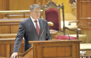 Iohannis va prezenta în Parlament un mesaj pe teme de politică internă