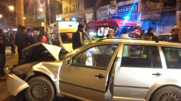 Accident rutier GRAV pe strada Mihai Viteazu!