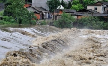 Cod galben de inundații în Constanța. 500 de hectare teren, sub ape
