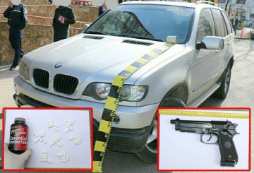 Recidivistul Dobriţă, arestat după ce a agresat o fostă iubită! Umbla drogat şi cu arma în maşină