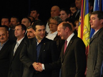 Băsescu, la lansarea candidaturii lui Palaz pentru Primăria Constanţa: A prezentat proiecte cât pentru trei mandate