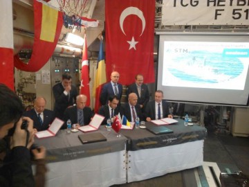 Protocol româno-turc pentru modernizarea fregatelor României