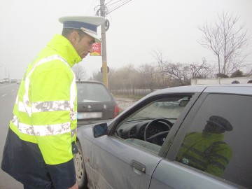 Şoferi constănţeni, prinşi la volan cu permisul suspendat