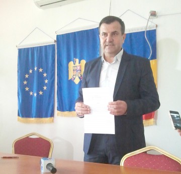 Prefectul a emis ordinul de încetare a mandatului lui Vrabie
