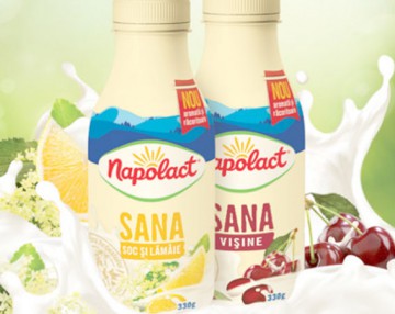 Brandul Napolact, vânzări mai mari cu peste 10%
