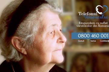 Bătrânii nu se îngrămădesc să apeleze la Telefonul Vârstnicului