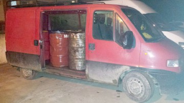Aproximativ trei tone de motorină confiscate la Băneasa!