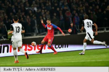 Astra Giurgiu a învins Steaua, scor 2-0, și a făcut un pas spre titlul de campioană