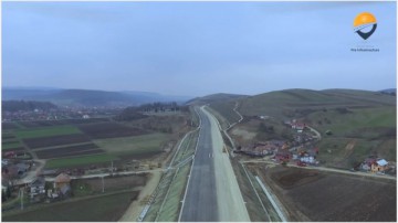 Cel mai mic tronson din Autostrada Transilvania va fi gata la finalul anului, după o întârziere de nouă luni