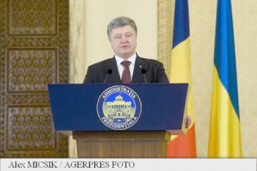 Poroşenko: Susţinem iniţiativa României de creare a unei flote comune NATO la Marea Neagră