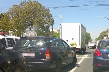 Pieton lovit de o autoutilitară, la Agigea