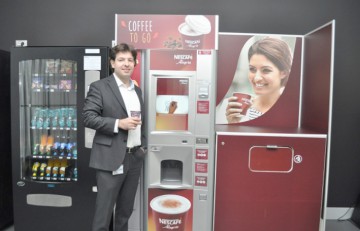 Au apărut automatele de cafea cu plata prin sms
