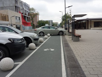 Pistele de biciclete din Mamaia, locuri de parcare pentru sătenii din Bucureşti