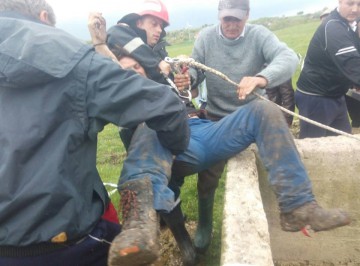 Un bărbat a căzut în fântână, în localitatea Căscioarele