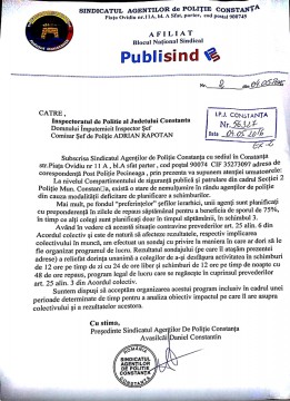 Poliţiştii Secţiei 2, nemulţumiţi de programul de lucru. S-au adresat conducerii IPJ!