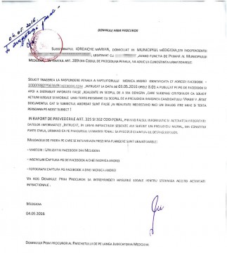 Iată plângerea penală formulată de Marian Iordache, în urma postărilor de pe facebook!
