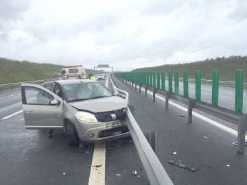 Accidente rutiere pe bandă rulantă, pe A2!