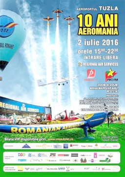 Aeroportul Tuzla găzduieşte a 10- a ediţie a show-ului aviatic Aeromania