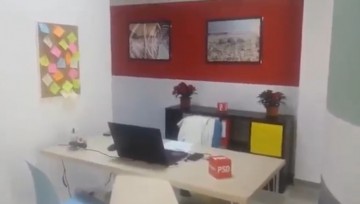 Așa arată sediul de campanie al lui Făgădău