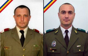 Militari români căzuţi la datorie, în Afganistan
