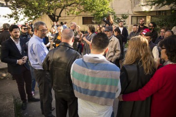 Candidatul PNL la Primăria Constanţa, Vergil Chiţac, de vorbă cu cetăţenii