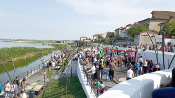 Inaugurare: Parc Faleză Lac Ovidiu, o investiţie cu bani europeni