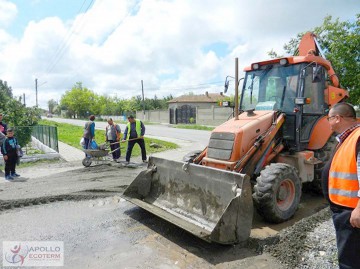 Lucrări la infrastructură şi de îngrijire a spaţiilor verzi la Medgidia