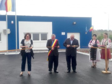 RAJA a inaugurat stația de epurare de la Hârșova