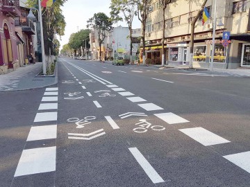 Bulevardul Tomis are o nouă înfăţişare. Când vor fi gata lucrările de modernizare