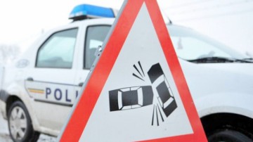 Un şofer s-a izbit cu maşina de un pom, în Mamaia