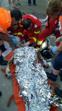 EXPLOZIE într-un bloc din zona Elvila! Un bărbat ESTE ÎN COMĂ! - VIDEO