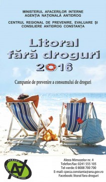 Campanie de prevenire a consumului de droguri pe litoral
