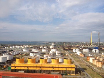 KMG International: Protestele spontane de pe platforma Petromidia nu au pus în pericol operațiunile de producție