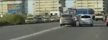 ŞICANARE în trafic, pe străzile din Constanţa - Video!