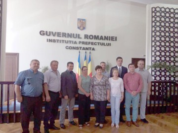 Delegaţie basarabeană, în vizită la Constanţa. Conducerea CJC a promis că va întoarce vizita