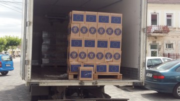 Ajutoarele alimentare de la UE vor fi distribuite de luni, la Cernavodă
