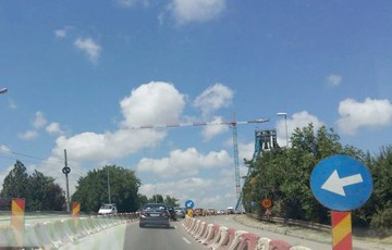 CALVAR. Ambuteiaje pe DN39, în zona podului de la Agigea