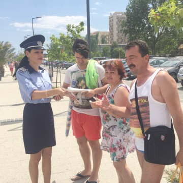Acţiuni de prevenire a furturilor de pe litoral