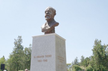 Bustul lui Ibrahim Themo, dezvelit la Medgidia