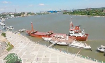 O navă turcească a lovit o navă românească de patrimoniu