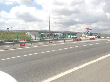 Accident rutier în sensul giratoriu de la Agigea