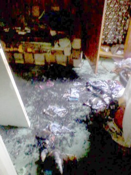 Incendiu la un apartament din Constanţa