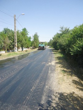 Drumuri reabilitate în localitatea Grădina