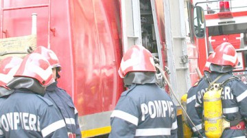 Incendiu la căminul de garnizoană de pe Bogdan Vodă