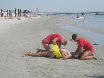 Salvamarii de pe litoral au intervenit la peste 200 de cazuri într-o săptămână