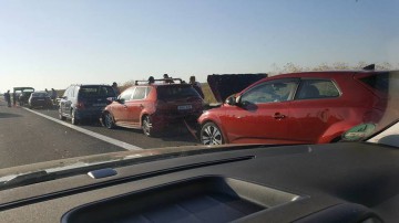 Accident rutier cu 5 victime, pe Autostrada A2