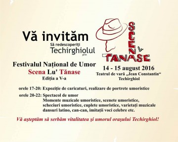 Festivalul Naţional de Umor Scena Lu’ Tănase, la Techirghiol