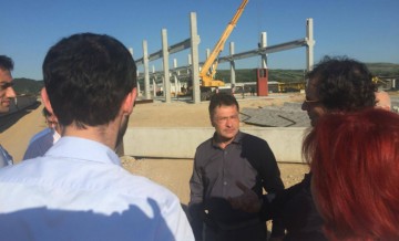 Ministrul Transporturilor a venit la Constanța, să se convingă de dezastrul de la Podul Agigea