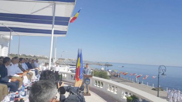 Iohannis: Marea Neagră este un punct cu greutate strategică